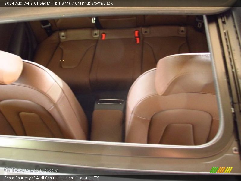 Ibis White / Chestnut Brown/Black 2014 Audi A4 2.0T Sedan