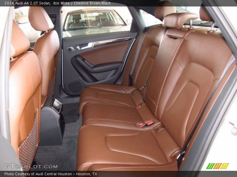 Rear Seat of 2014 A4 2.0T Sedan