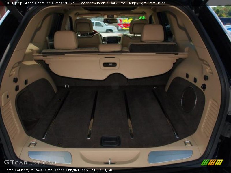 Blackberry Pearl / Dark Frost Beige/Light Frost Beige 2011 Jeep Grand Cherokee Overland 4x4