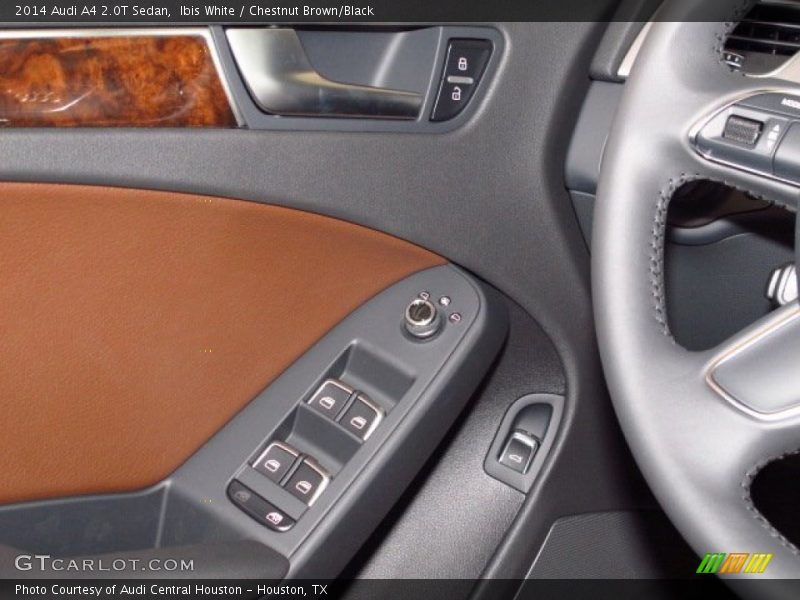 Ibis White / Chestnut Brown/Black 2014 Audi A4 2.0T Sedan