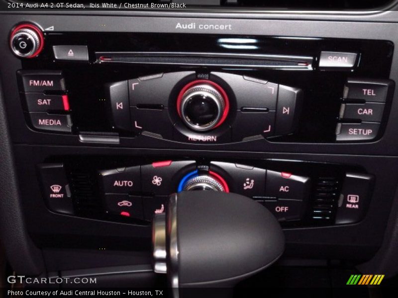 Ibis White / Chestnut Brown/Black 2014 Audi A4 2.0T Sedan