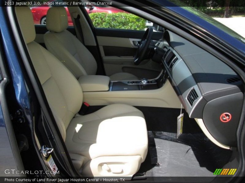 Indigo Metallic / Barley/Warm Charcoal 2013 Jaguar XF 3.0
