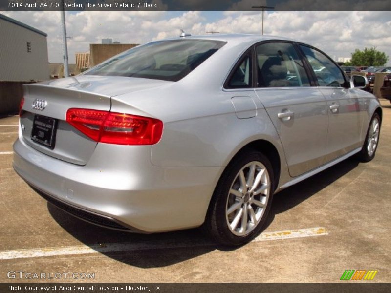 Ice Silver Metallic / Black 2014 Audi A4 2.0T Sedan