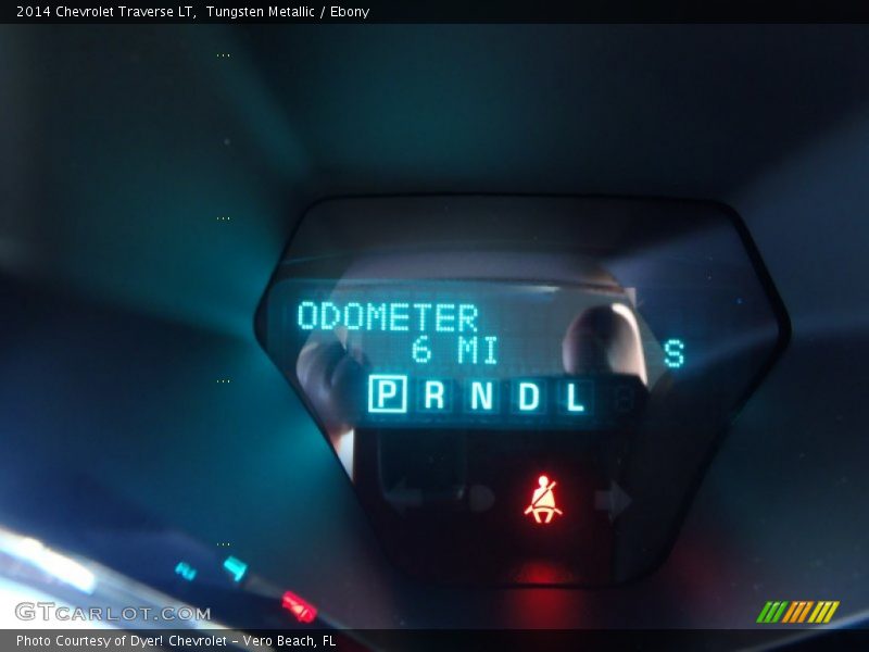 Tungsten Metallic / Ebony 2014 Chevrolet Traverse LT