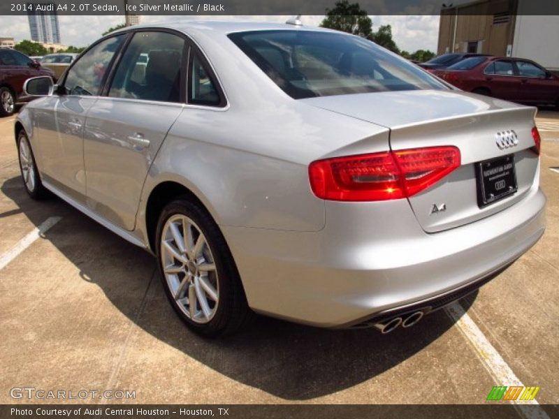 Ice Silver Metallic / Black 2014 Audi A4 2.0T Sedan