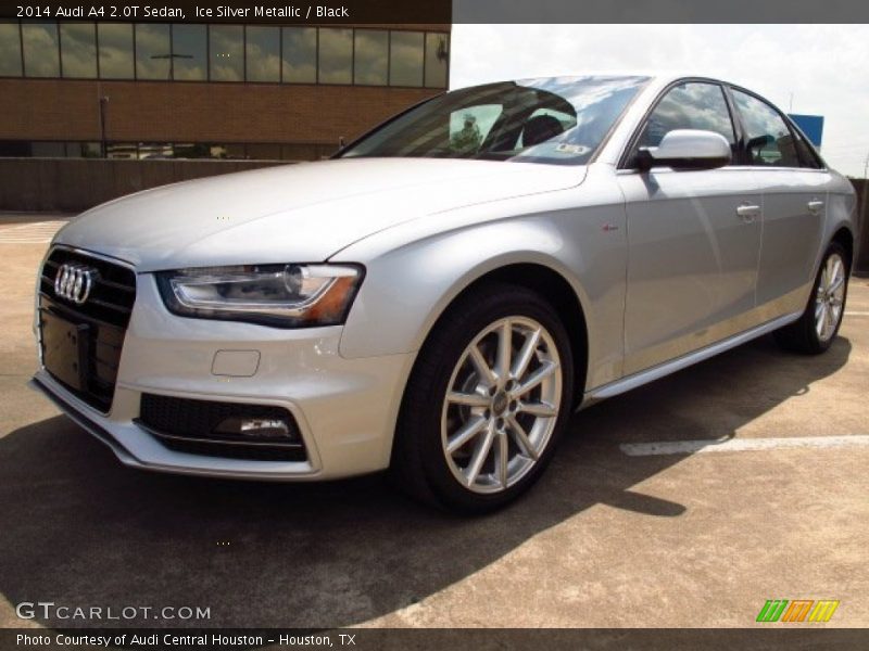 Ice Silver Metallic / Black 2014 Audi A4 2.0T Sedan