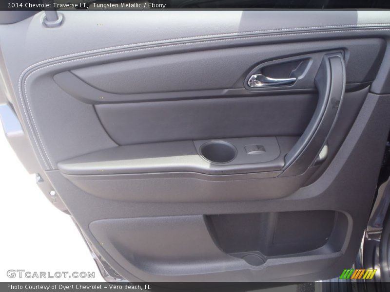 Tungsten Metallic / Ebony 2014 Chevrolet Traverse LT