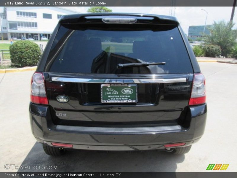 Santorini Black Metallic / Ebony 2012 Land Rover LR2 3.2