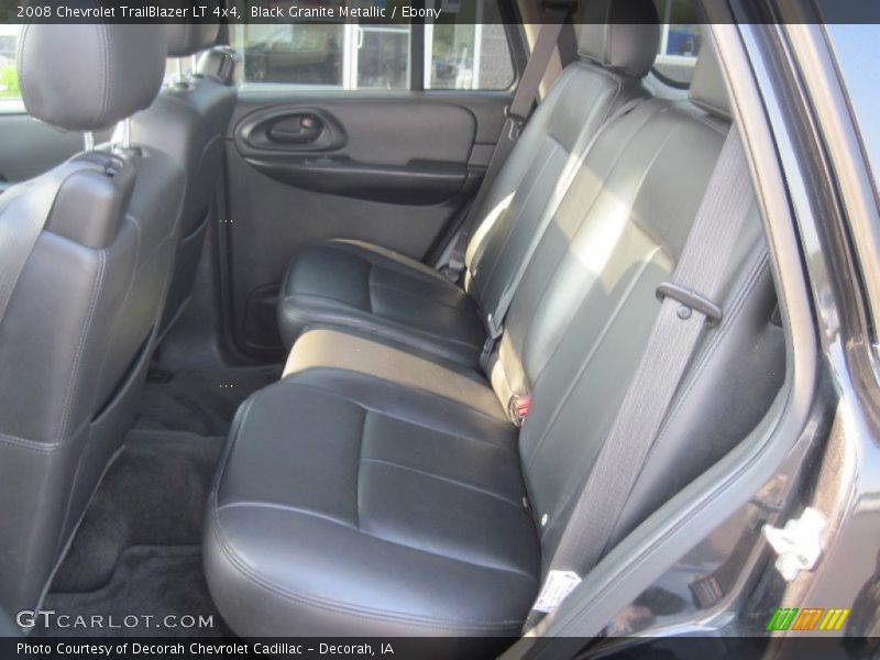 Black Granite Metallic / Ebony 2008 Chevrolet TrailBlazer LT 4x4