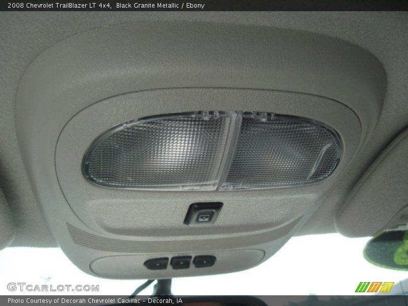 Black Granite Metallic / Ebony 2008 Chevrolet TrailBlazer LT 4x4