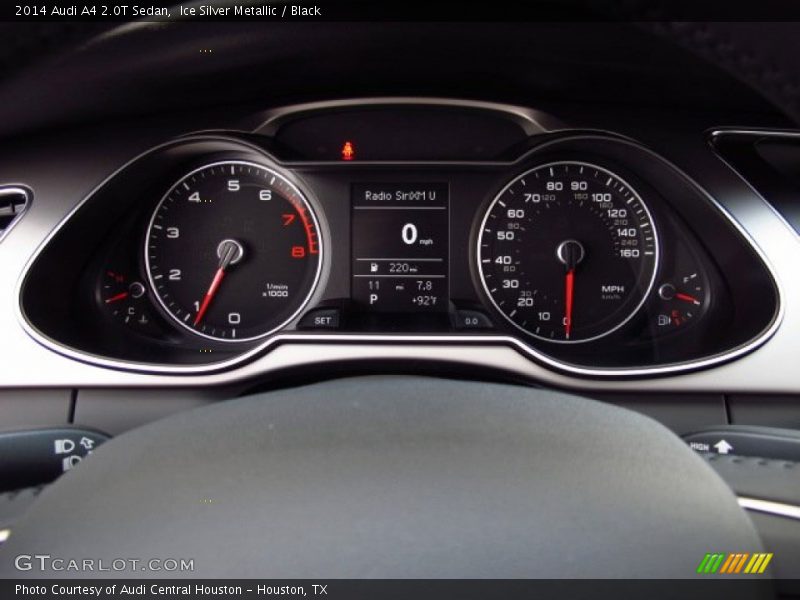  2014 A4 2.0T Sedan 2.0T Sedan Gauges