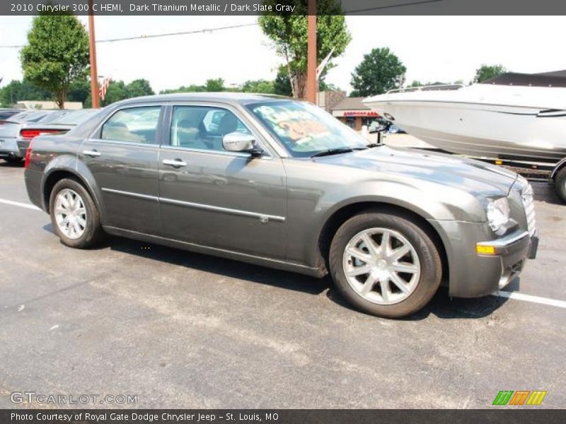 Dark Titanium Metallic / Dark Slate Gray 2010 Chrysler 300 C HEMI