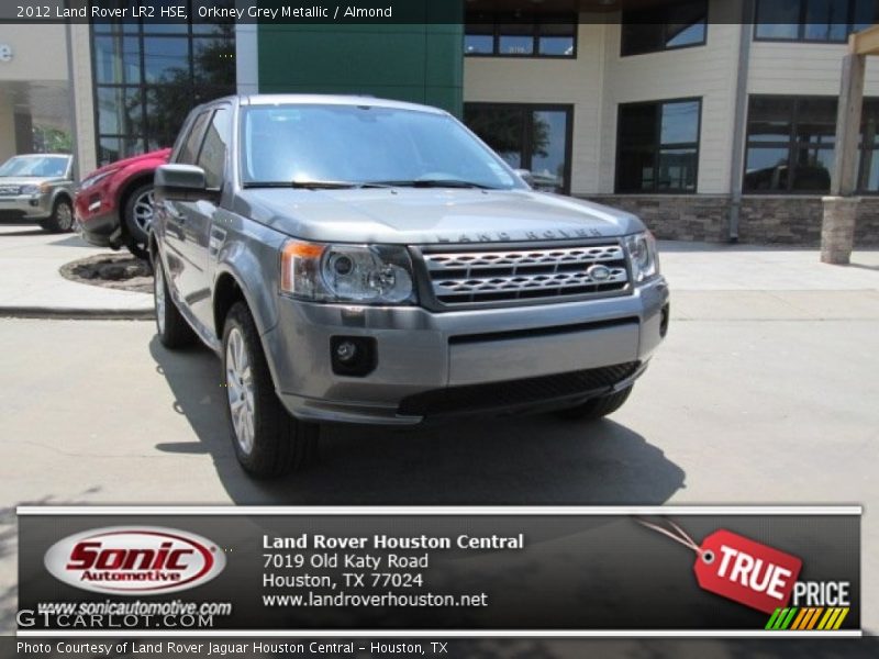 Orkney Grey Metallic / Almond 2012 Land Rover LR2 HSE