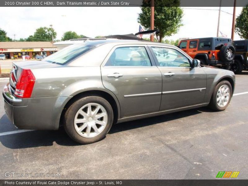 Dark Titanium Metallic / Dark Slate Gray 2010 Chrysler 300 C HEMI