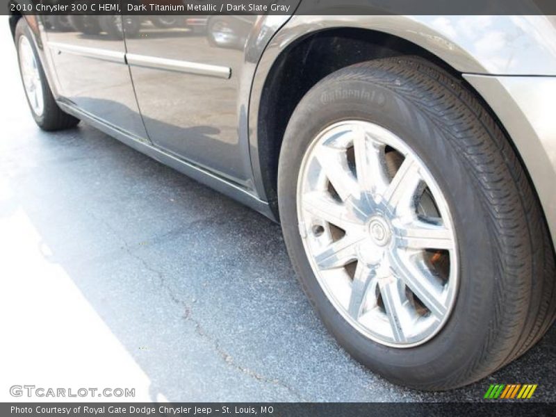 Dark Titanium Metallic / Dark Slate Gray 2010 Chrysler 300 C HEMI