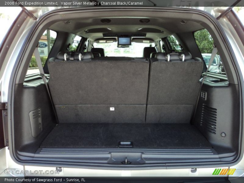 Vapor Silver Metallic / Charcoal Black/Caramel 2008 Ford Expedition Limited