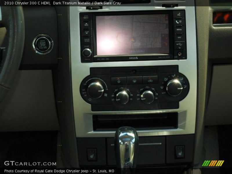 Dark Titanium Metallic / Dark Slate Gray 2010 Chrysler 300 C HEMI