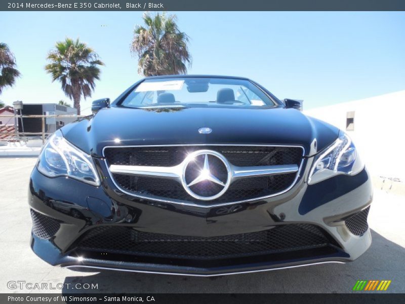 Black / Black 2014 Mercedes-Benz E 350 Cabriolet
