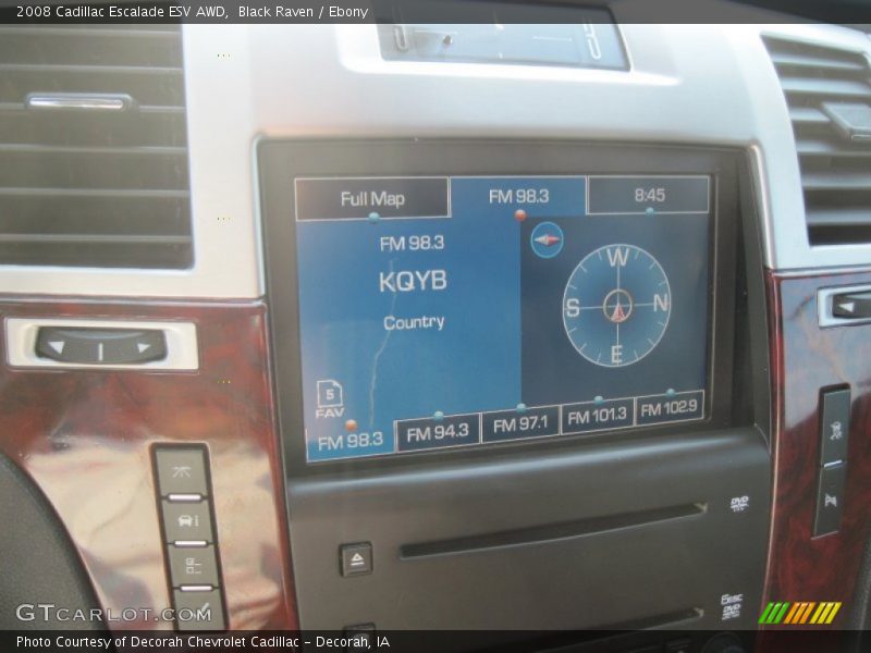 Black Raven / Ebony 2008 Cadillac Escalade ESV AWD