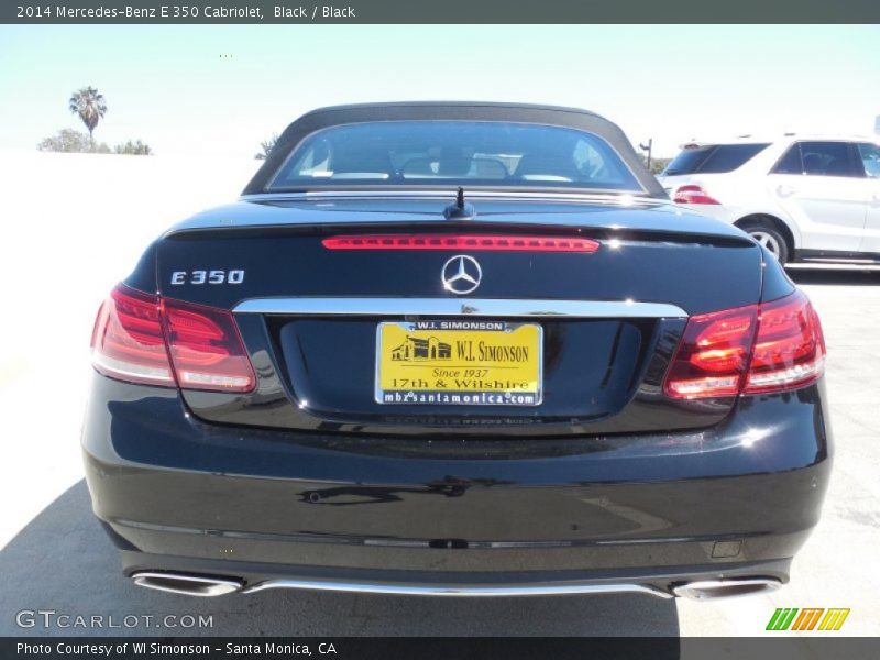 Black / Black 2014 Mercedes-Benz E 350 Cabriolet