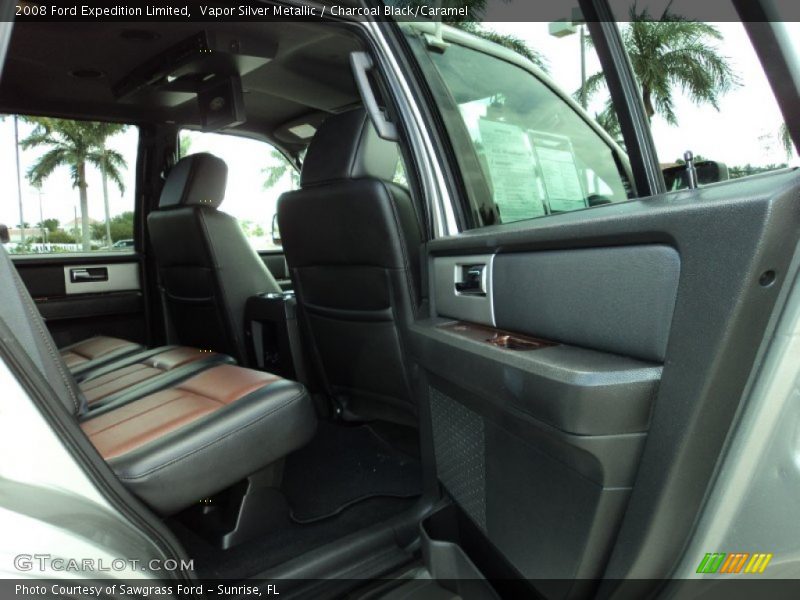 Vapor Silver Metallic / Charcoal Black/Caramel 2008 Ford Expedition Limited