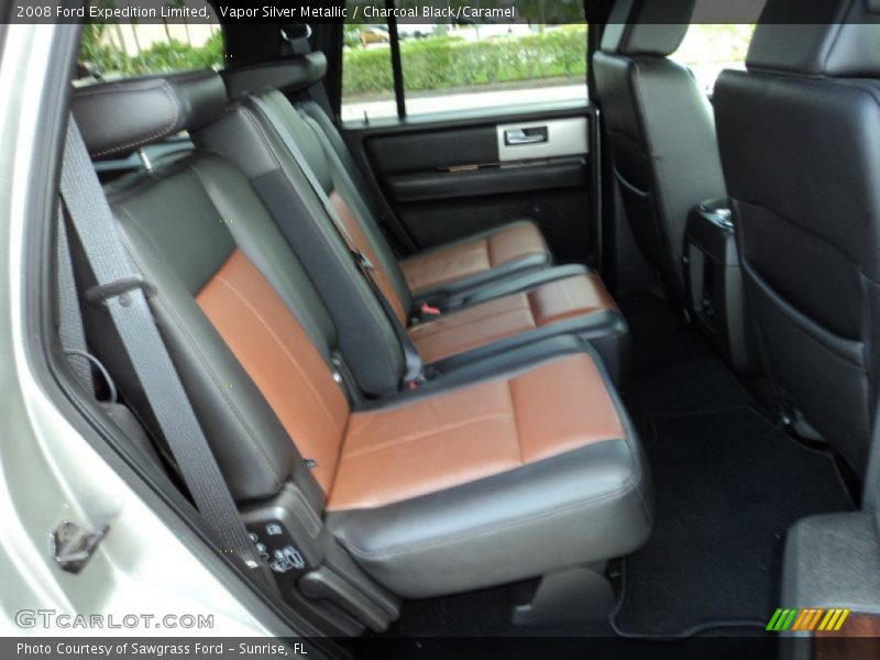 Vapor Silver Metallic / Charcoal Black/Caramel 2008 Ford Expedition Limited