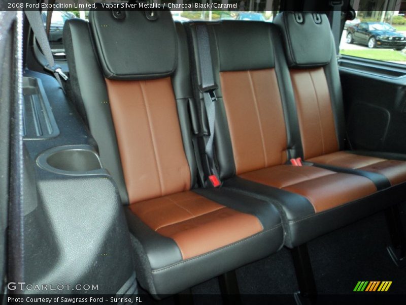 Vapor Silver Metallic / Charcoal Black/Caramel 2008 Ford Expedition Limited