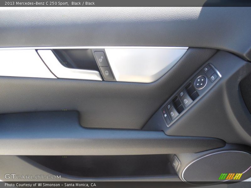 Black / Black 2013 Mercedes-Benz C 250 Sport
