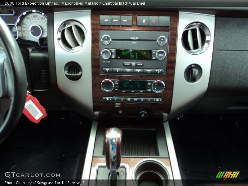 Vapor Silver Metallic / Charcoal Black/Caramel 2008 Ford Expedition Limited