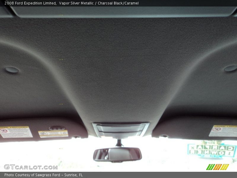Vapor Silver Metallic / Charcoal Black/Caramel 2008 Ford Expedition Limited