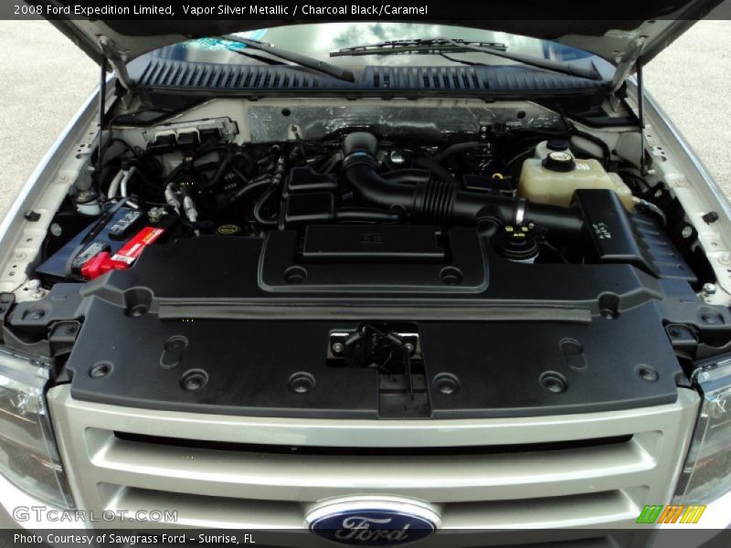 Vapor Silver Metallic / Charcoal Black/Caramel 2008 Ford Expedition Limited