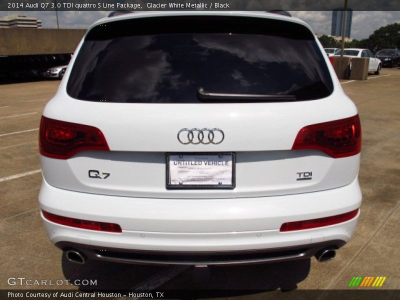Glacier White Metallic / Black 2014 Audi Q7 3.0 TDI quattro S Line Package