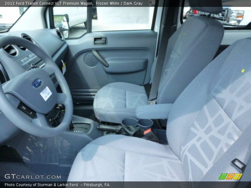 Frozen White / Dark Gray 2013 Ford Transit Connect XLT Premium Wagon