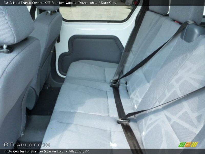 Frozen White / Dark Gray 2013 Ford Transit Connect XLT Premium Wagon