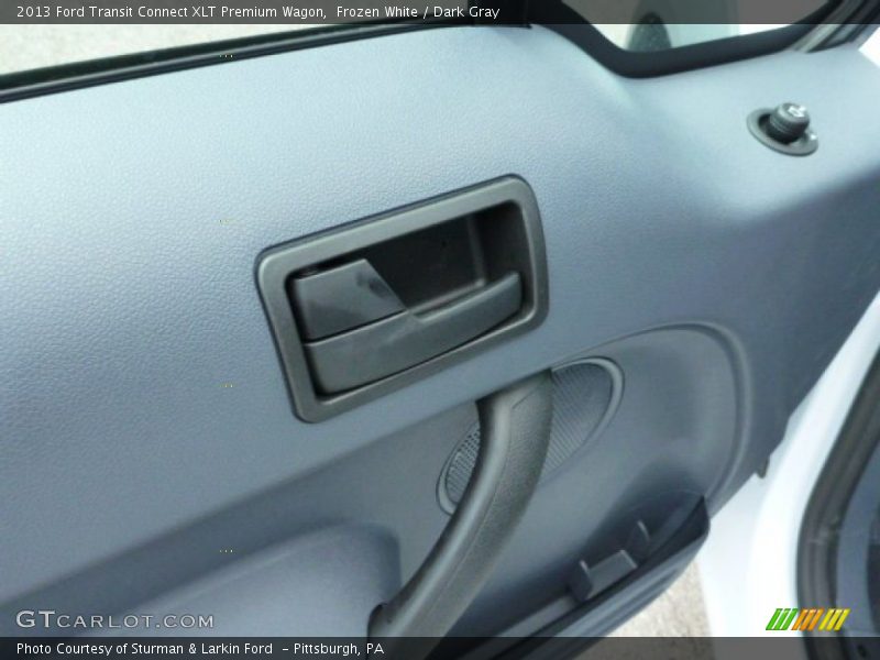 Frozen White / Dark Gray 2013 Ford Transit Connect XLT Premium Wagon