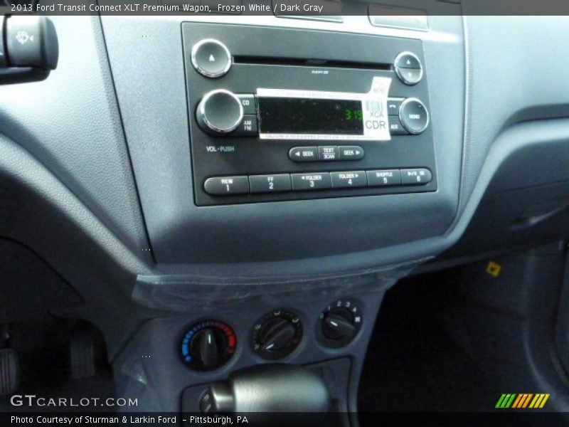 Frozen White / Dark Gray 2013 Ford Transit Connect XLT Premium Wagon