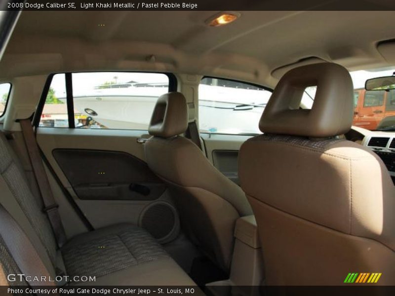 Light Khaki Metallic / Pastel Pebble Beige 2008 Dodge Caliber SE