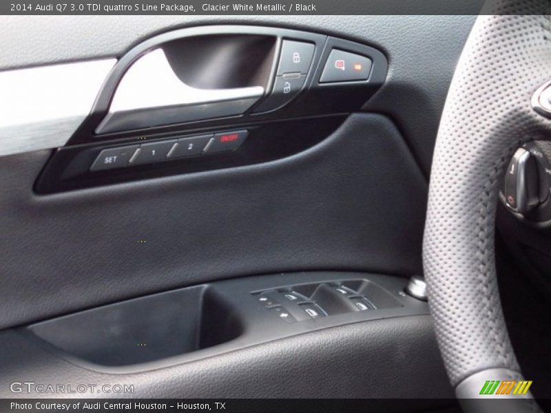 Controls of 2014 Q7 3.0 TDI quattro S Line Package