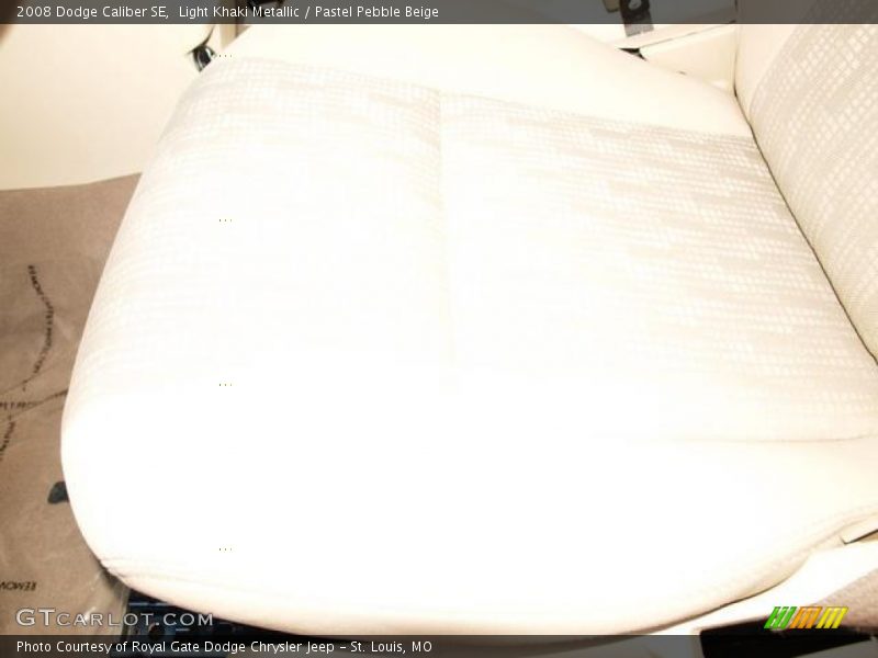 Light Khaki Metallic / Pastel Pebble Beige 2008 Dodge Caliber SE