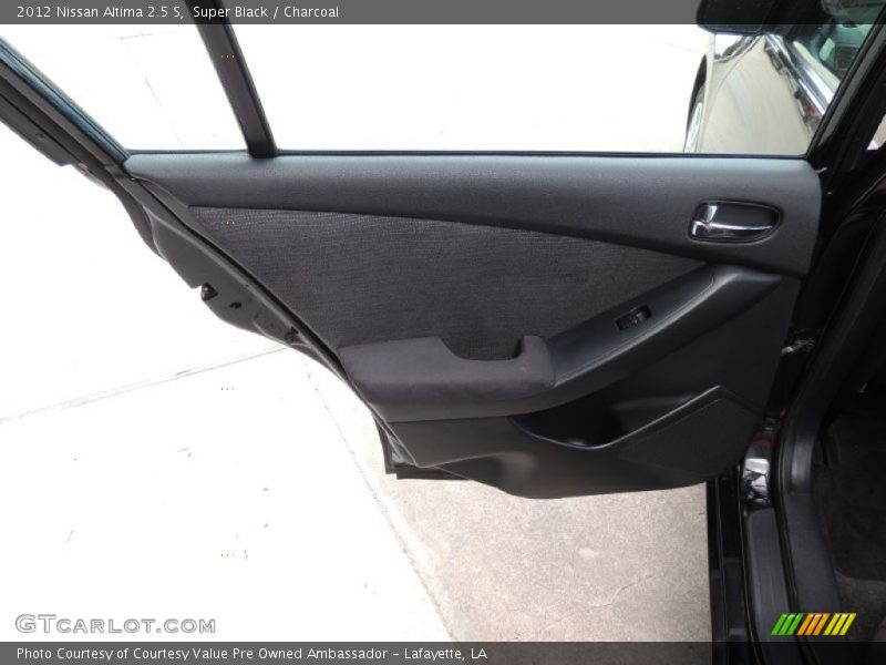 Super Black / Charcoal 2012 Nissan Altima 2.5 S