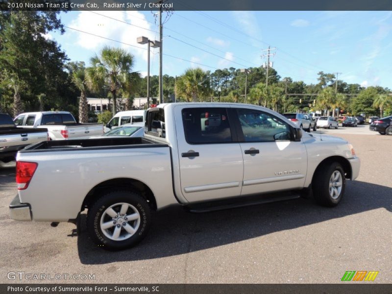 Radiant Silver / Charcoal 2010 Nissan Titan SE Crew Cab