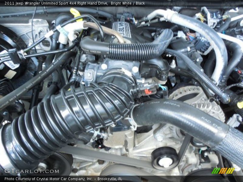  2011 Wrangler Unlimited Sport 4x4 Right Hand Drive Engine - 3.8 Liter OHV 12-Valve V6