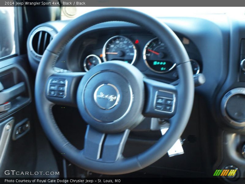 Black / Black 2014 Jeep Wrangler Sport 4x4