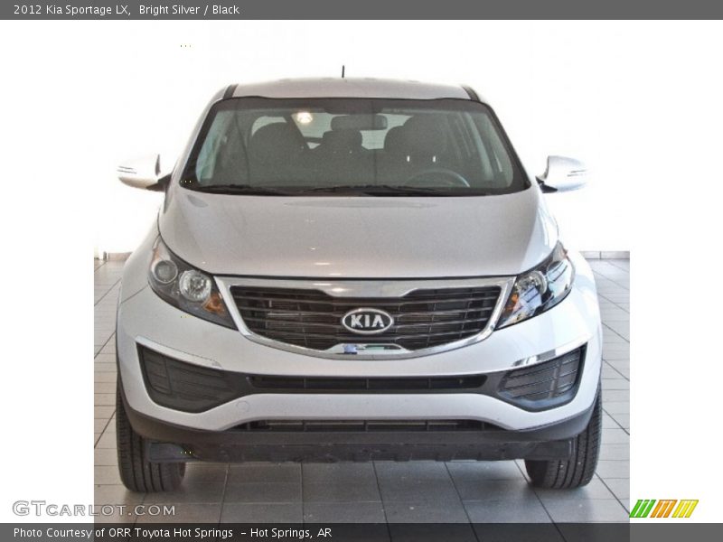 Bright Silver / Black 2012 Kia Sportage LX