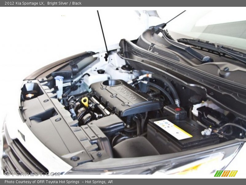 Bright Silver / Black 2012 Kia Sportage LX
