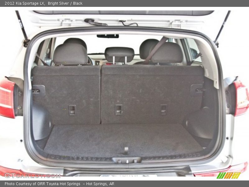 Bright Silver / Black 2012 Kia Sportage LX