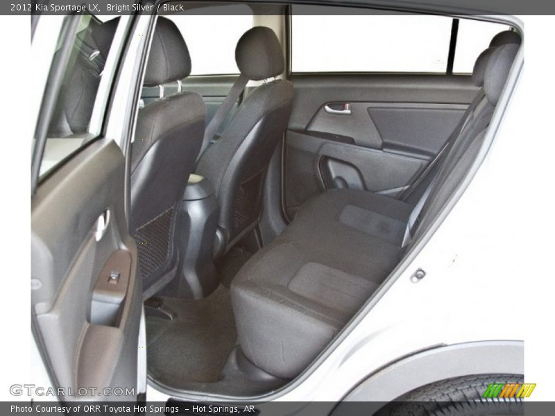 Bright Silver / Black 2012 Kia Sportage LX