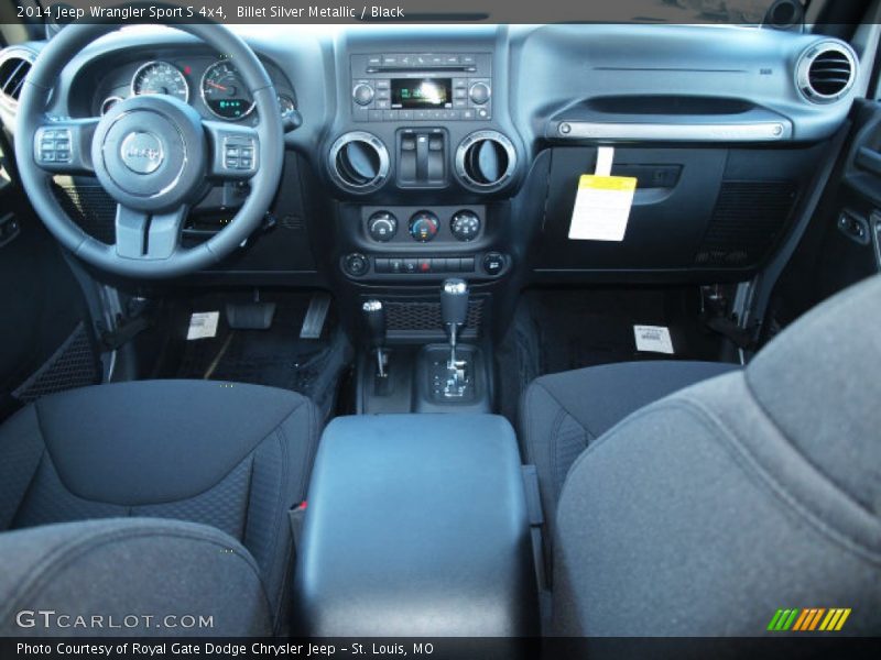 Billet Silver Metallic / Black 2014 Jeep Wrangler Sport S 4x4