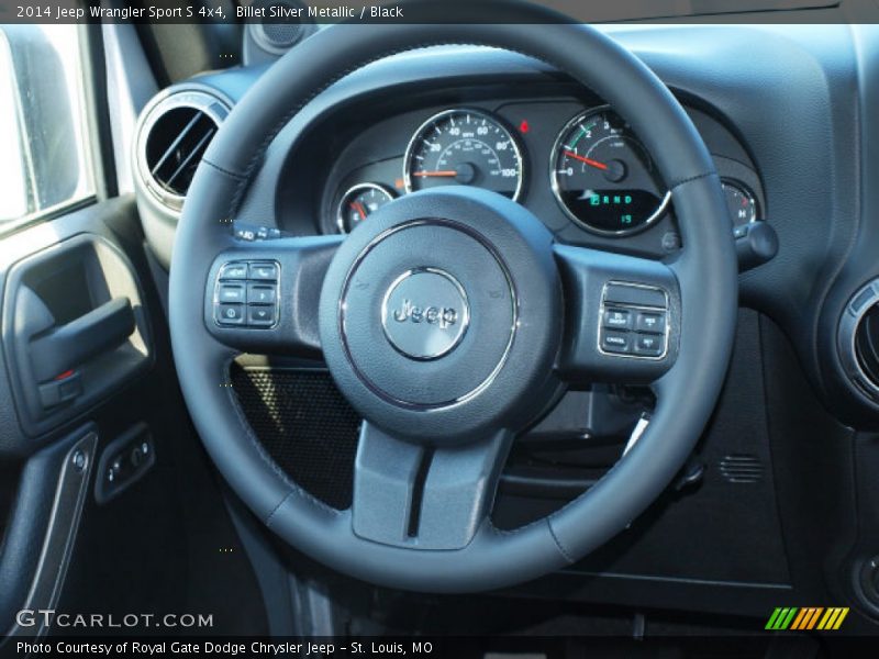  2014 Wrangler Sport S 4x4 Steering Wheel