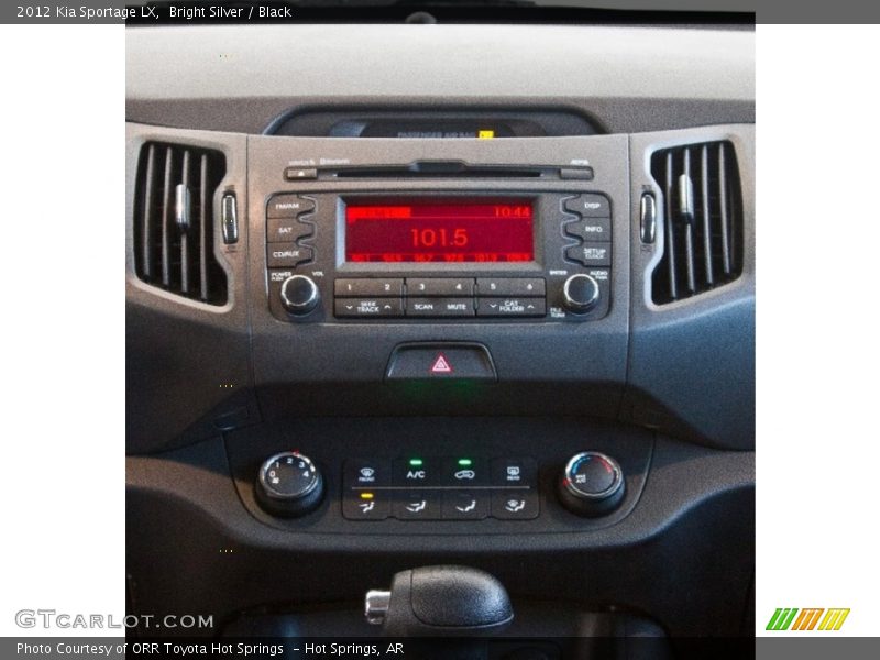 Bright Silver / Black 2012 Kia Sportage LX